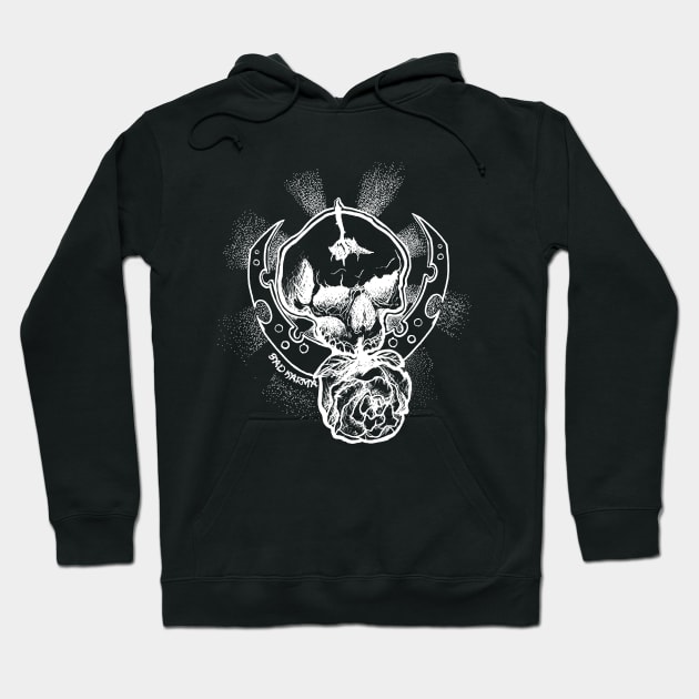 Skull Design, Karma fucks everyone Hoodie by Lenny241